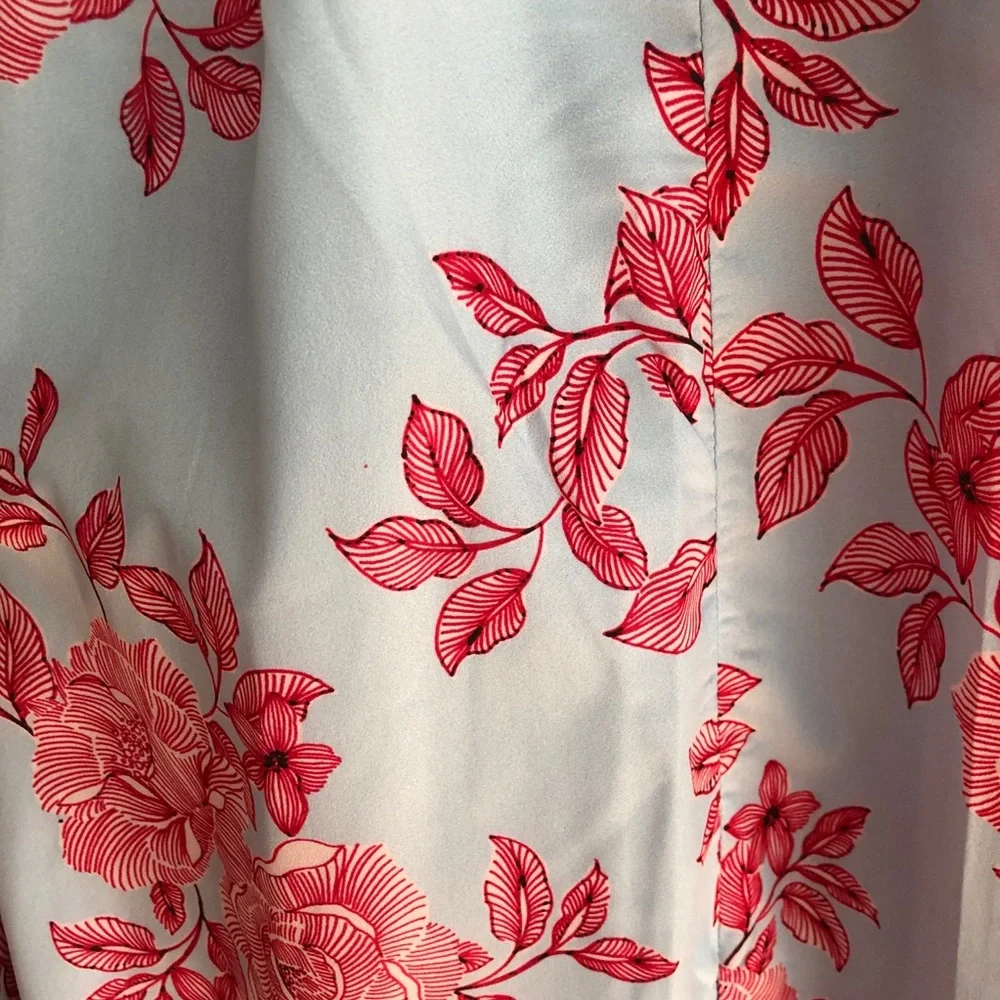 NWT Vici Change Of Heart Satin Floral Maxi Dress - Picture 6 of 13